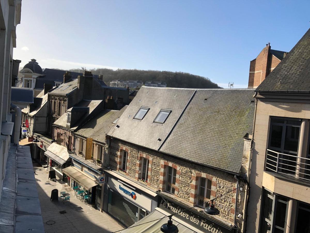 Apartamento Au Coeur du Marché Fécamp Exterior foto